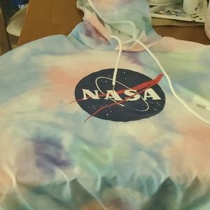 Nasa hoodie,  tie dye